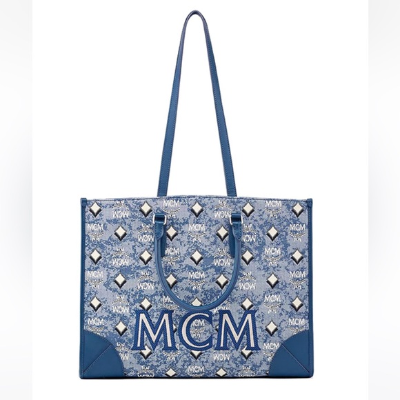 MCM Monogram Tote - Picture 9 of 9